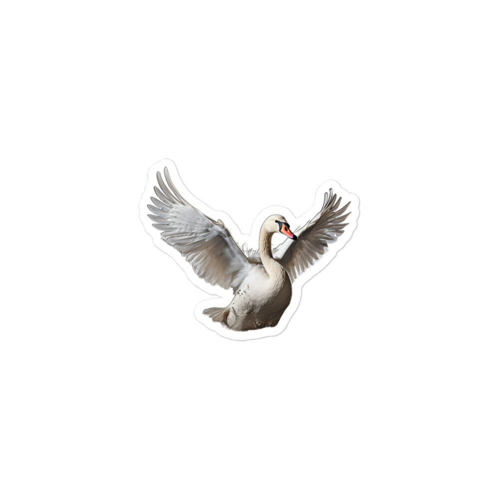 Mute Swan Sticker - Stickerfy.ai