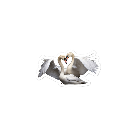 Mute Swan Sticker - Stickerfy.ai