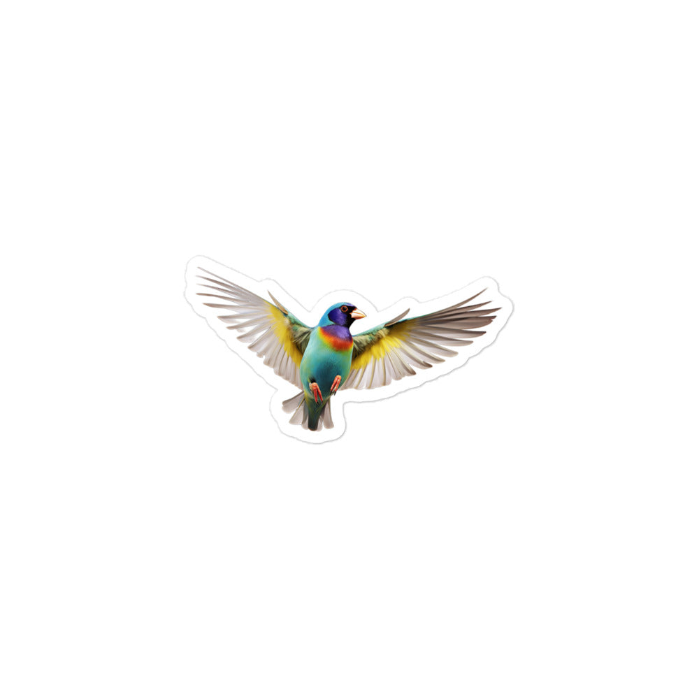 Gouldian Finch Sticker - Stickerfy.ai