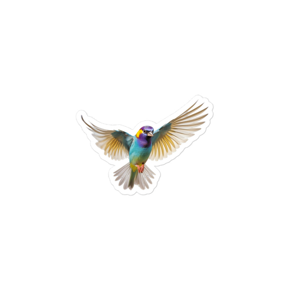 Gouldian Finch Sticker - Stickerfy.ai