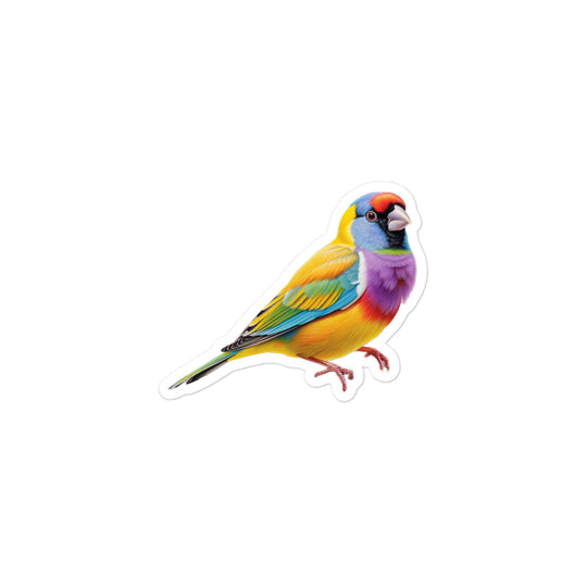 Gouldian Finch Sticker - Stickerfy.ai