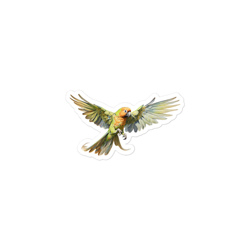 Green Cheeked Conure Sticker - Stickerfy.ai