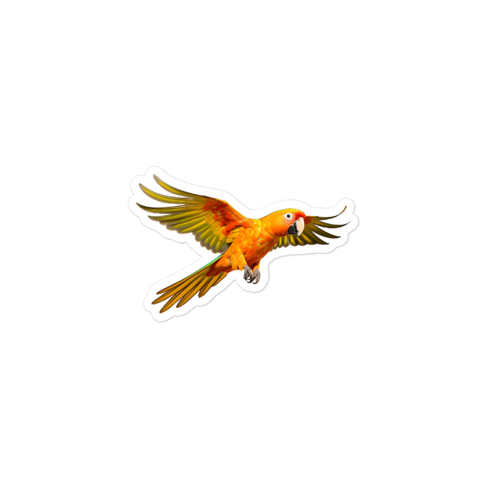 Sun Conure Sticker - Stickerfy.ai