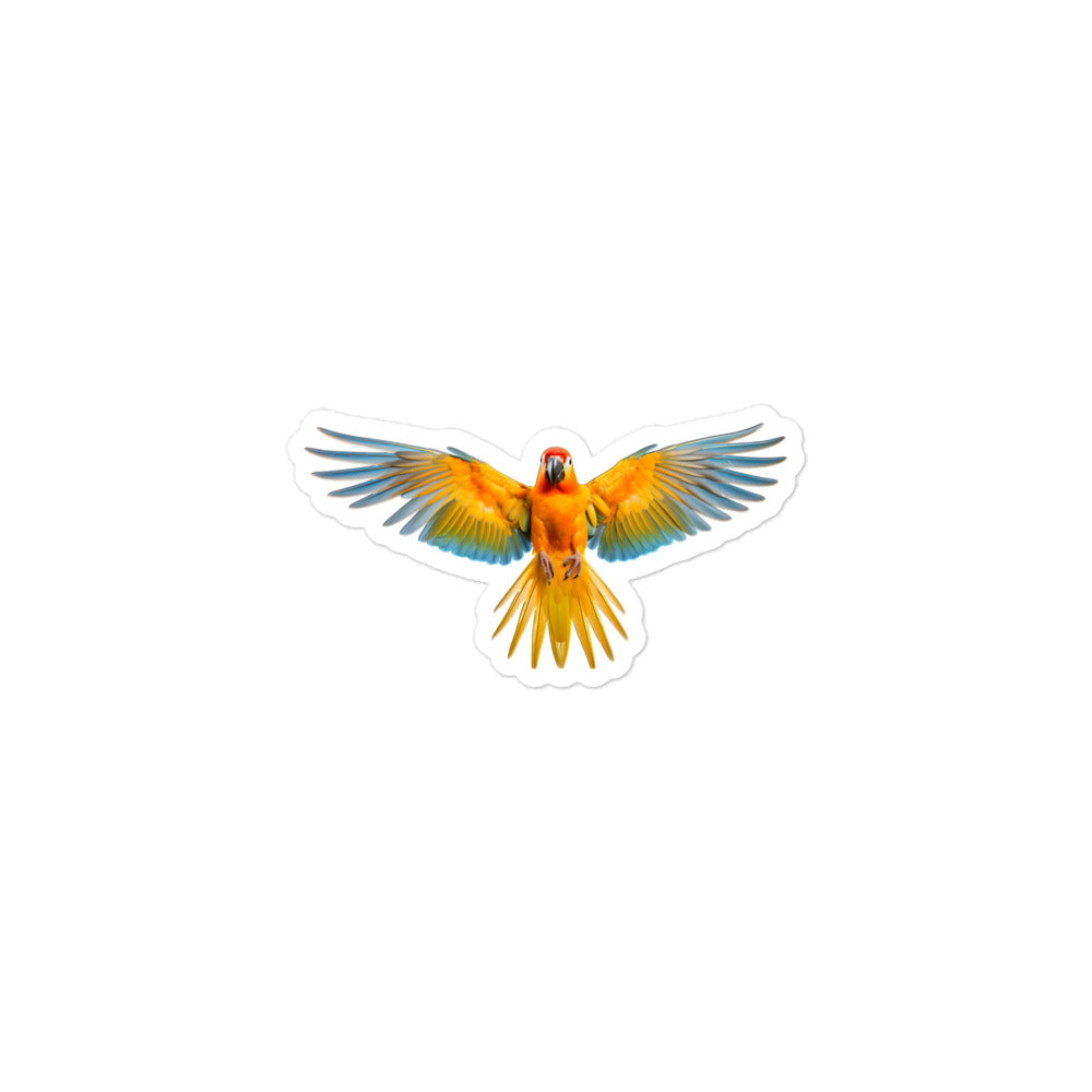 Sun Conure Sticker - Stickerfy.ai