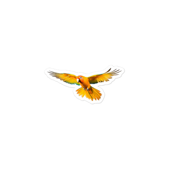 Sun Conure Sticker - Stickerfy.ai