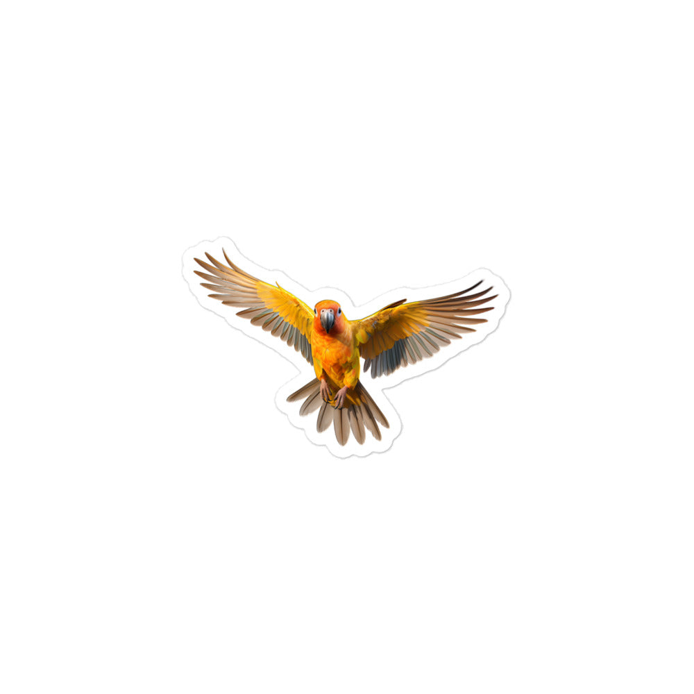 Sun Conure Sticker - Stickerfy.ai