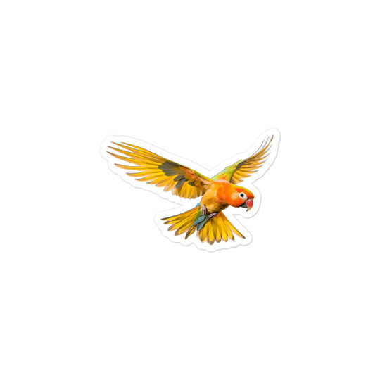 Sun Conure Sticker - Stickerfy.ai