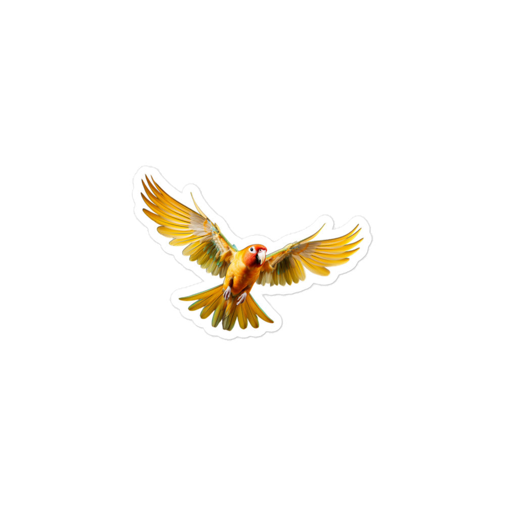 Sun Conure Sticker - Stickerfy.ai