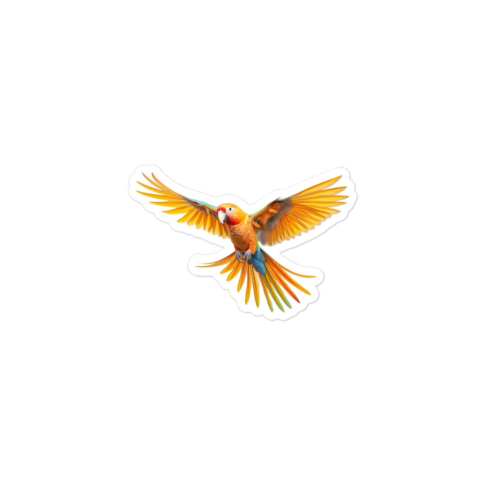 Sun Conure Sticker - Stickerfy.ai