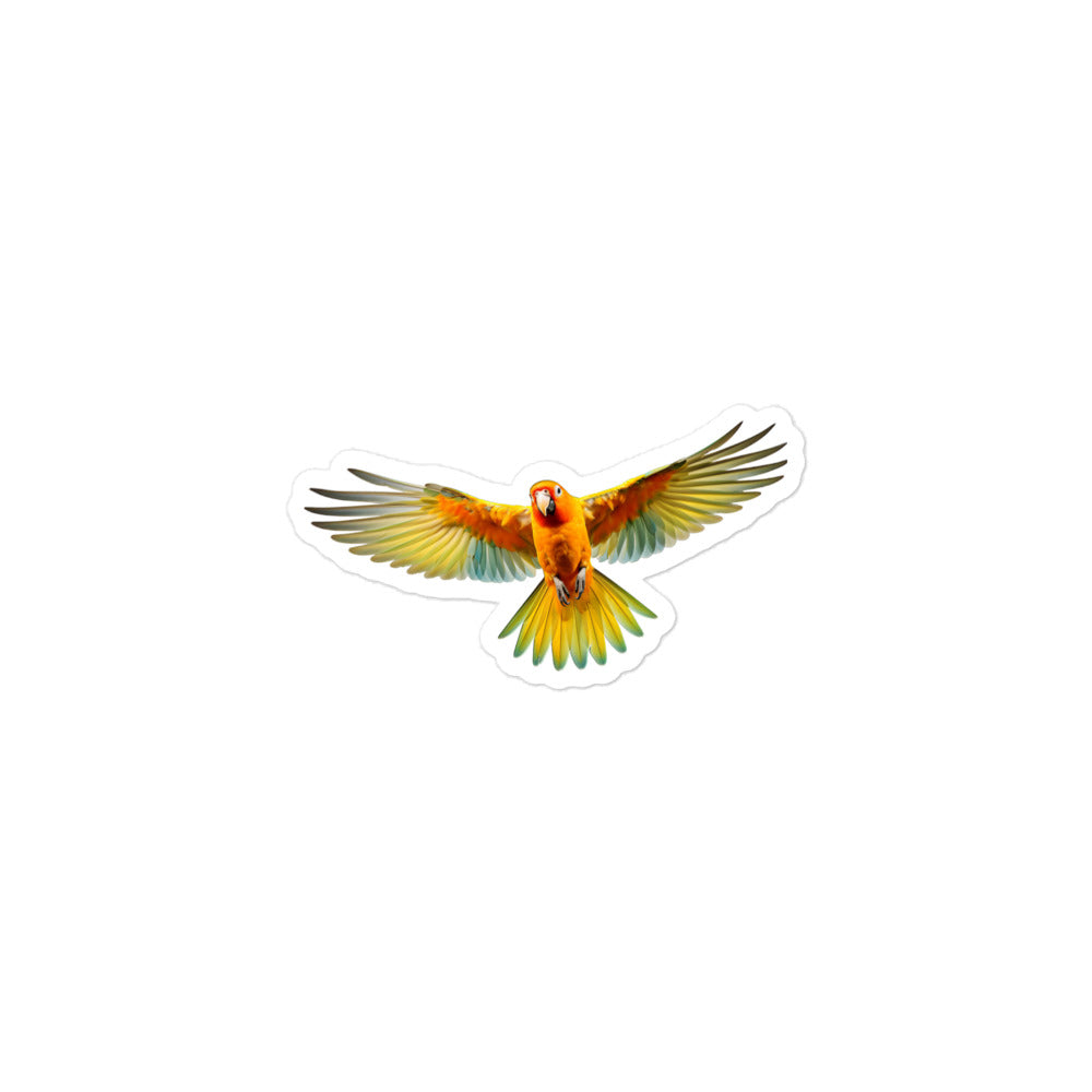 Sun Conure Sticker - Stickerfy.ai