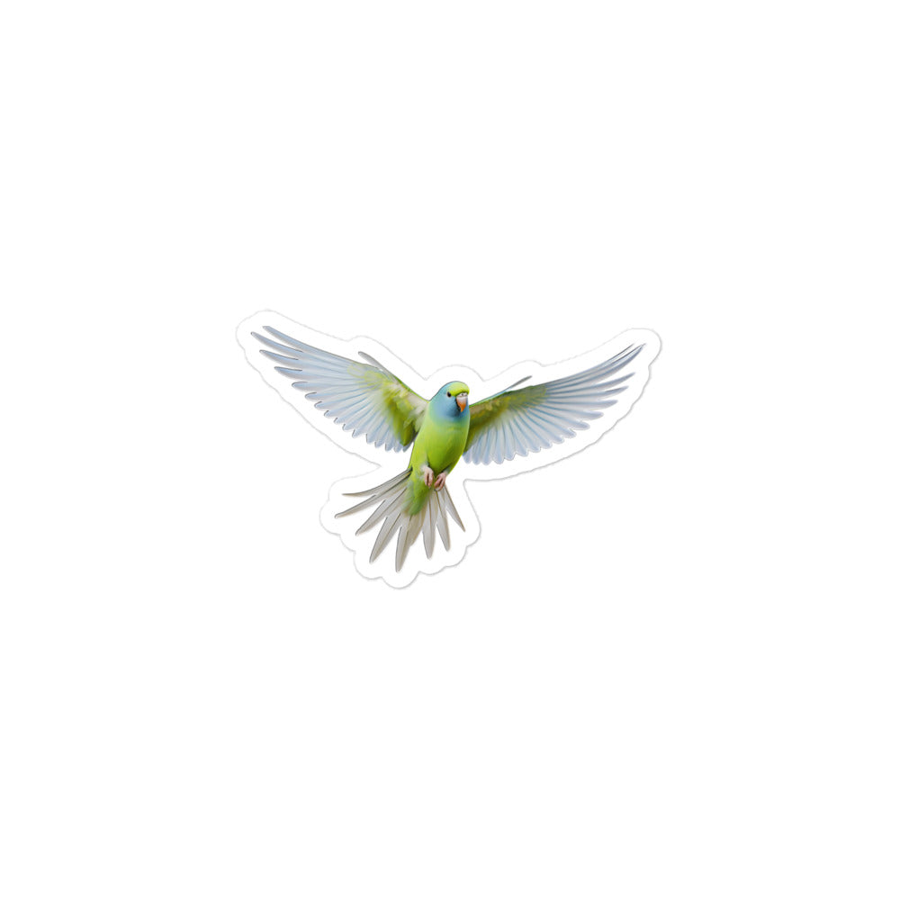 Indian Ringneck Parakeet Sticker - Stickerfy.ai