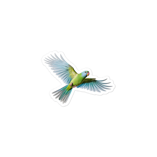 Indian Ringneck Parakeet Sticker - Stickerfy.ai