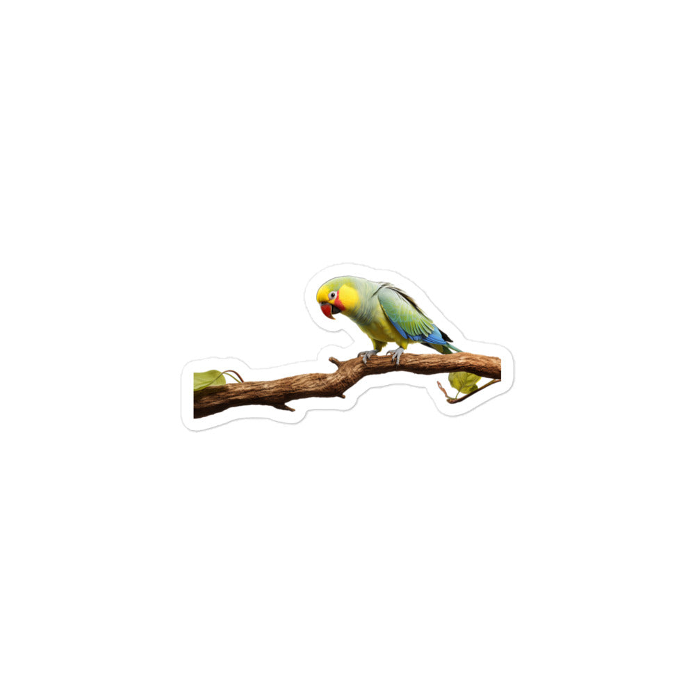 Indian Ringneck Parakeet Sticker - Stickerfy.ai