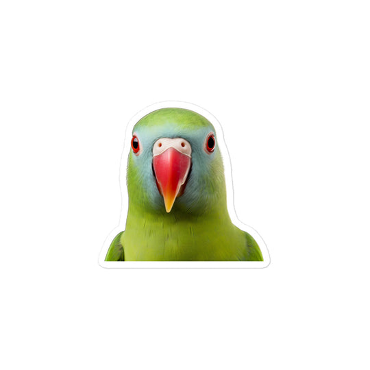 Indian Ringneck Parakeet Sticker - Stickerfy.ai