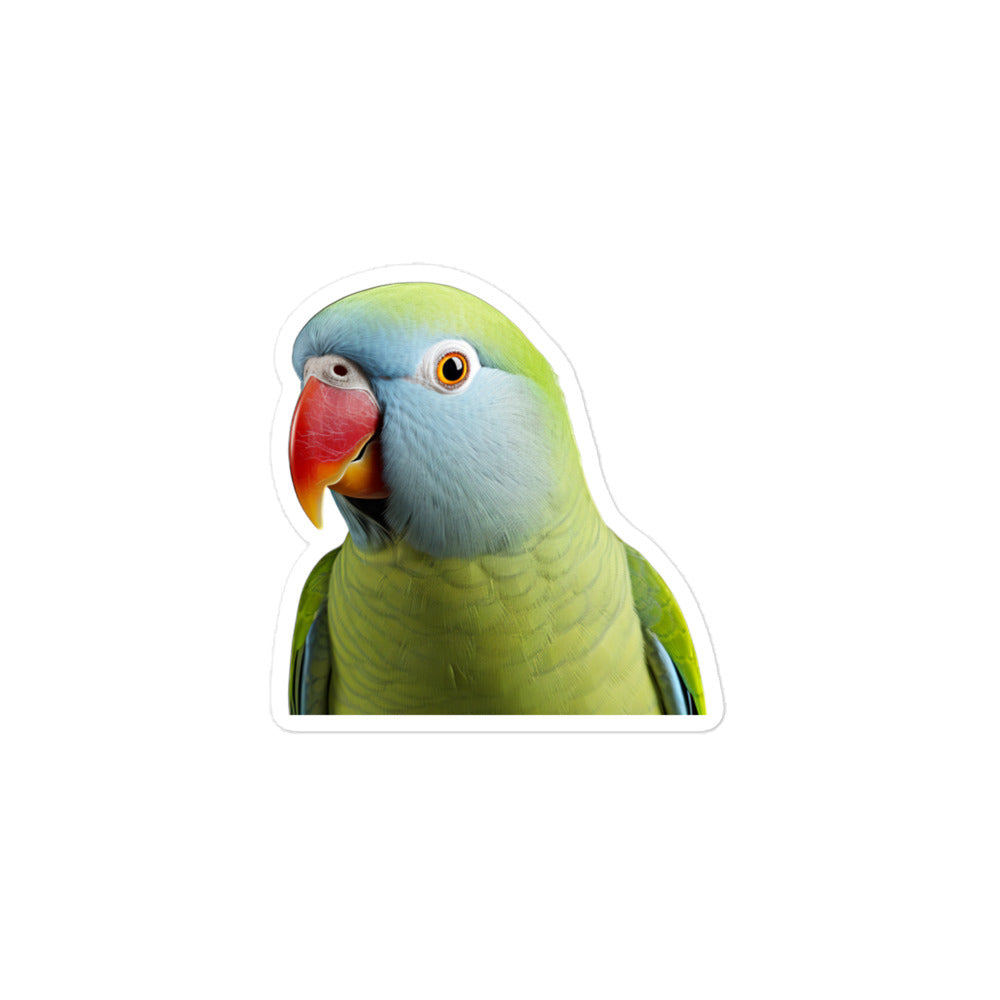 Indian Ringneck Parakeet Sticker - Stickerfy.ai