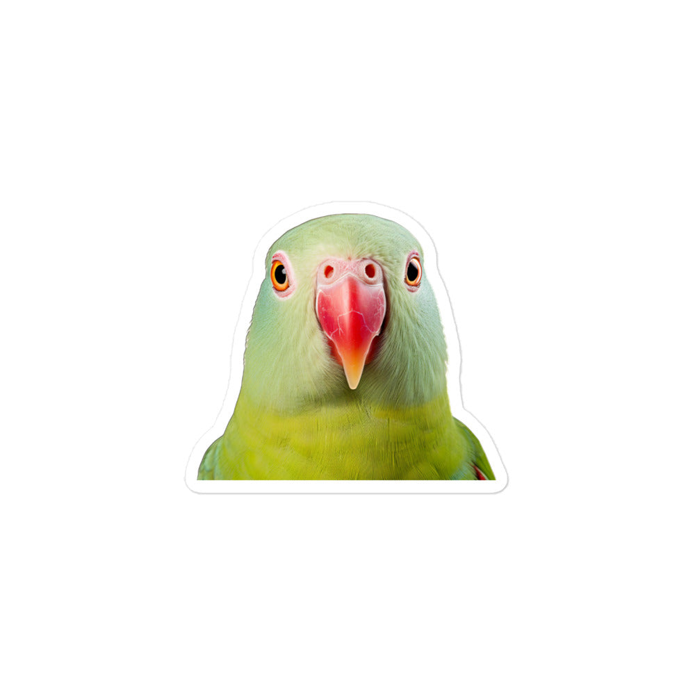 Indian Ringneck Parakeet Sticker - Stickerfy.ai