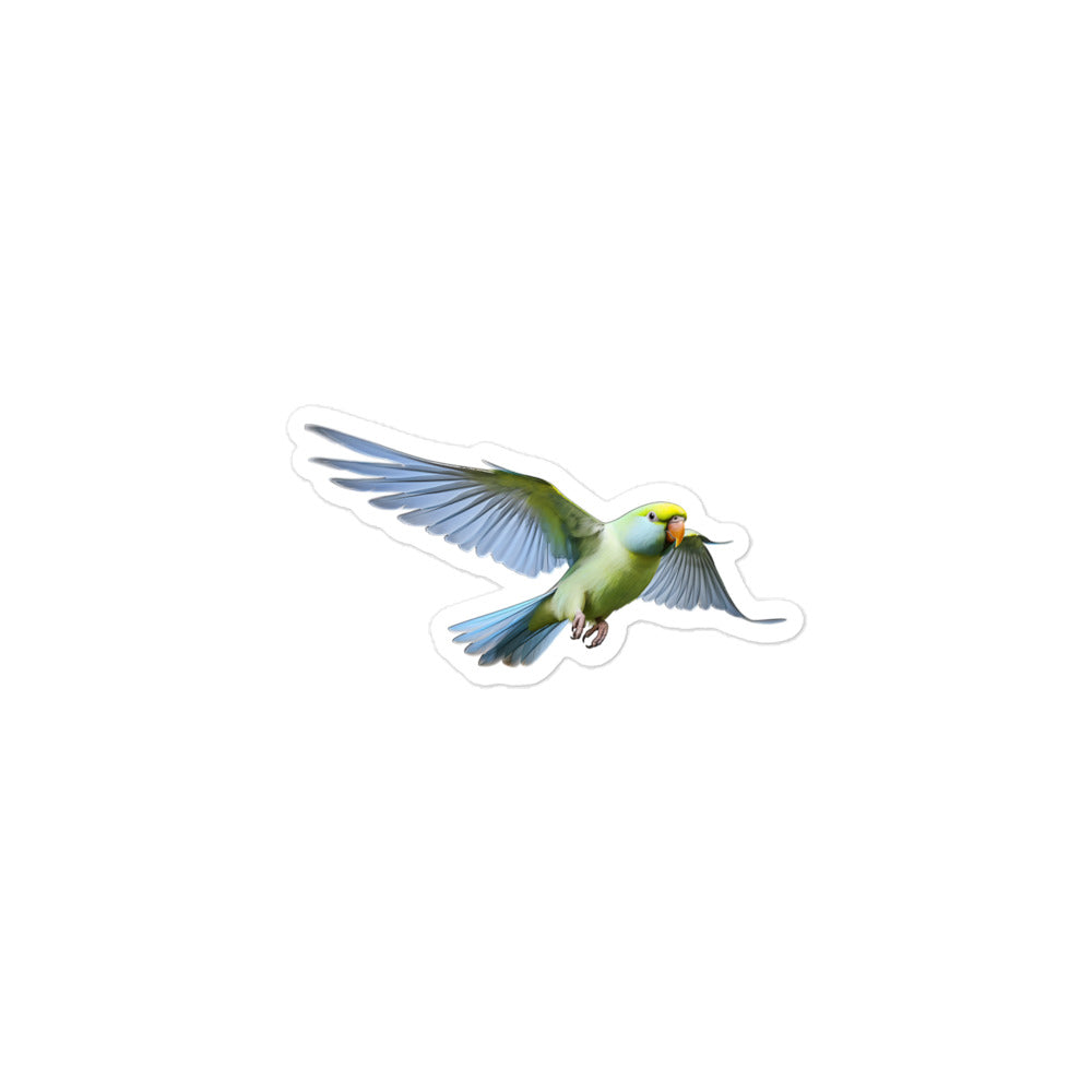 Indian Ringneck Parakeet Sticker - Stickerfy.ai