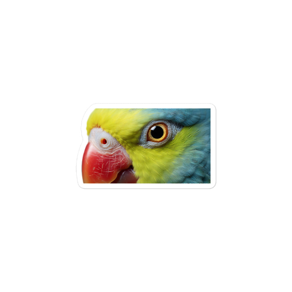 Indian Ringneck Parakeet Sticker - Stickerfy.ai