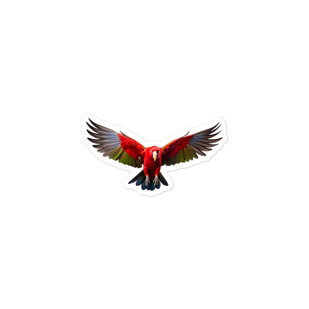 Eclectus Parrot Sticker - Stickerfy.ai