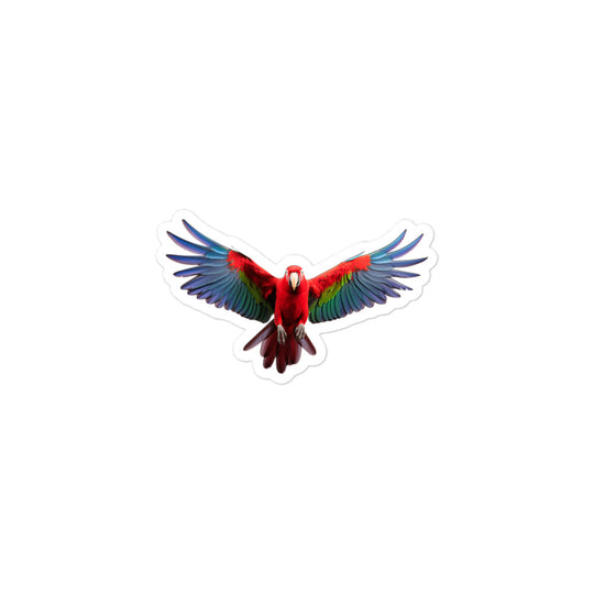 Eclectus Parrot Sticker - Stickerfy.ai