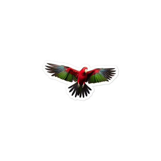 Eclectus Parrot Sticker - Stickerfy.ai