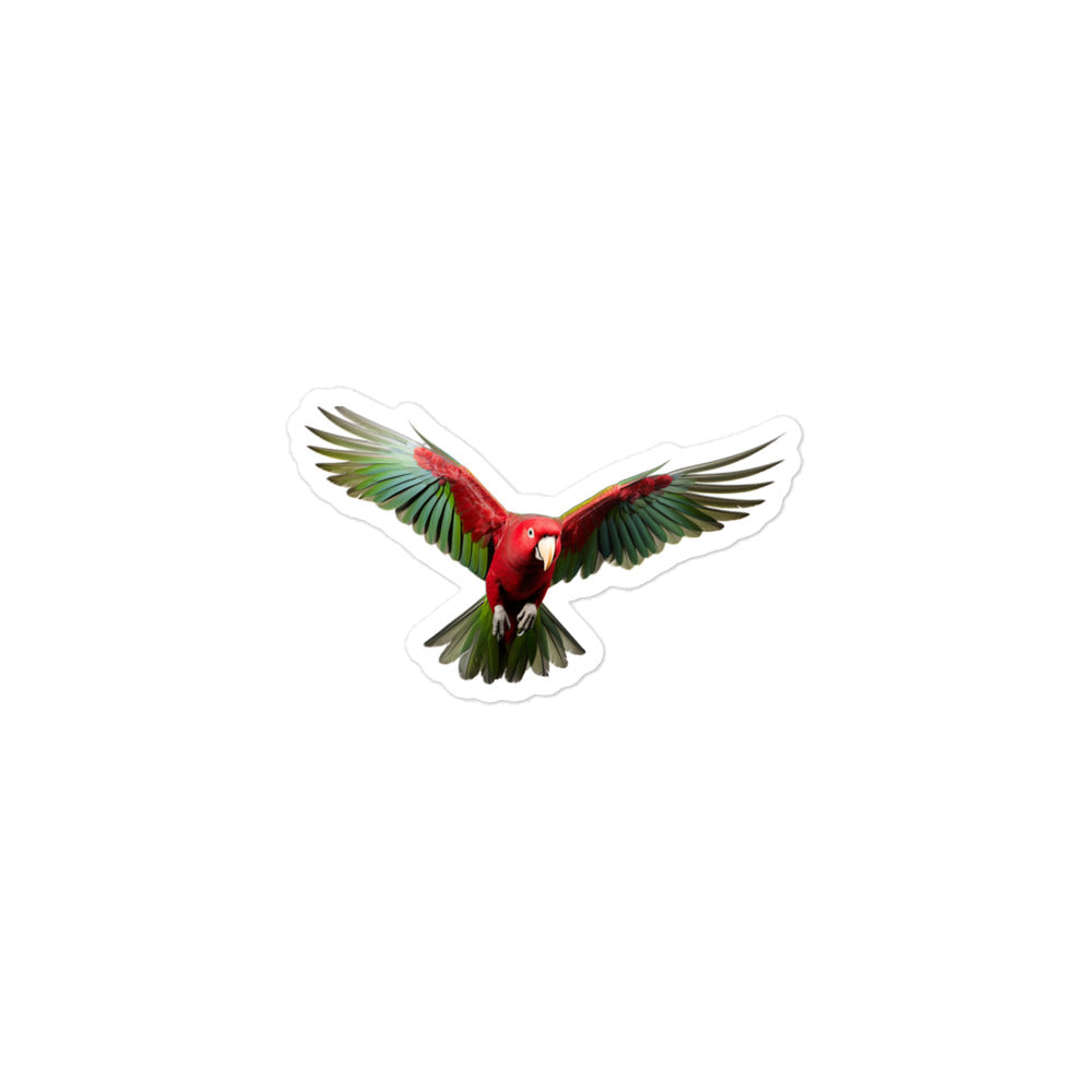 Eclectus Parrot Sticker - Stickerfy.ai