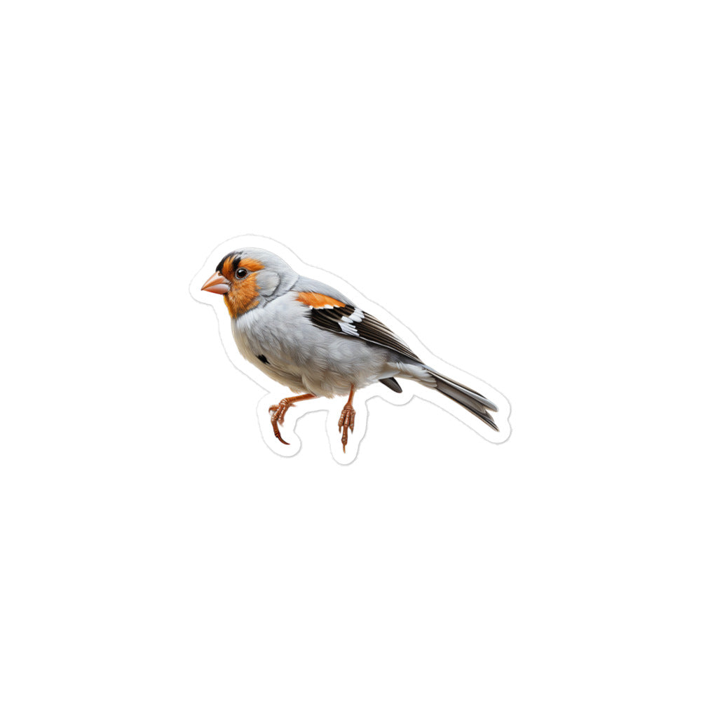 Zebra Finch Sticker - Stickerfy.ai