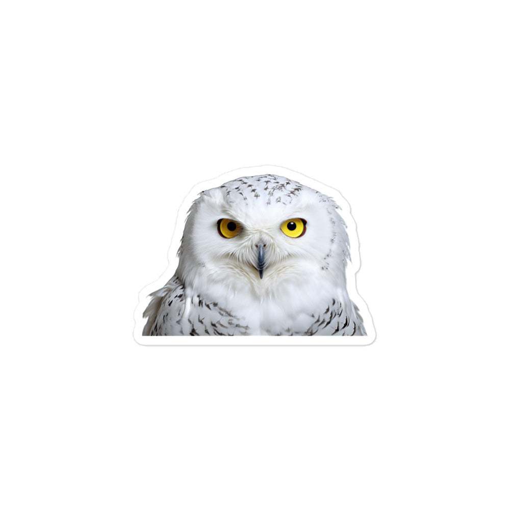 Snowy Owl Sticker - Stickerfy.ai