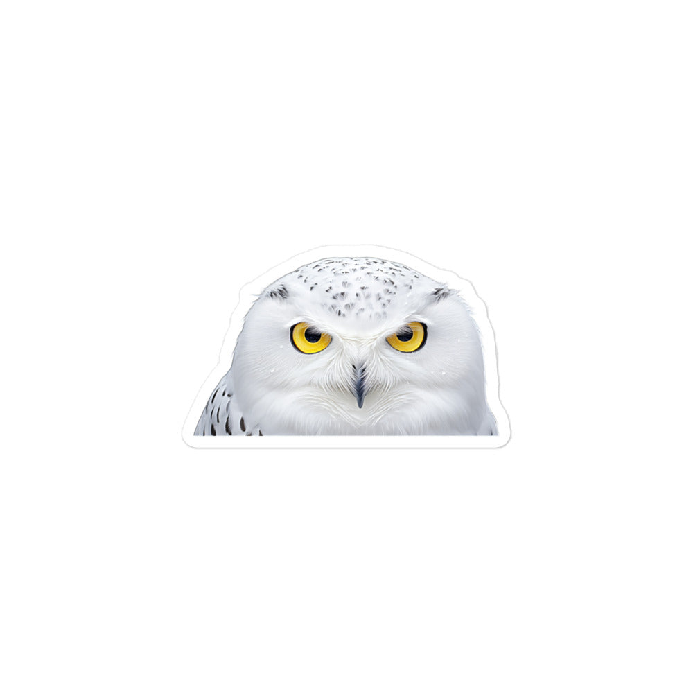 Snowy Owl Sticker - Stickerfy.ai