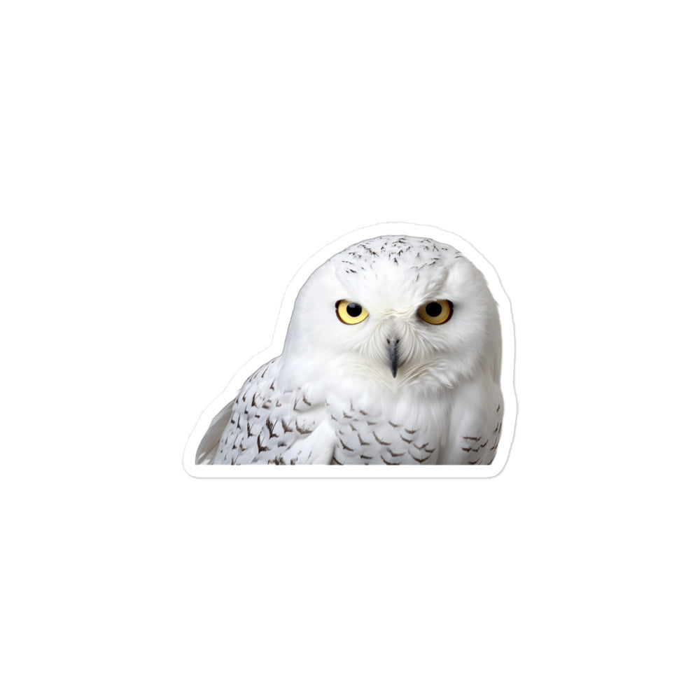 Snowy Owl Sticker - Stickerfy.ai