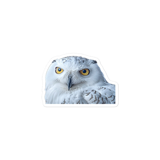 Snowy Owl Sticker - Stickerfy.ai