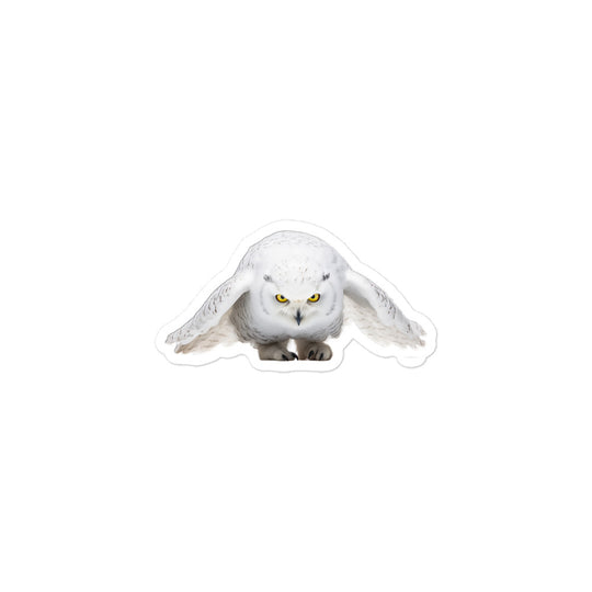 Snowy Owl Sticker - Stickerfy.ai