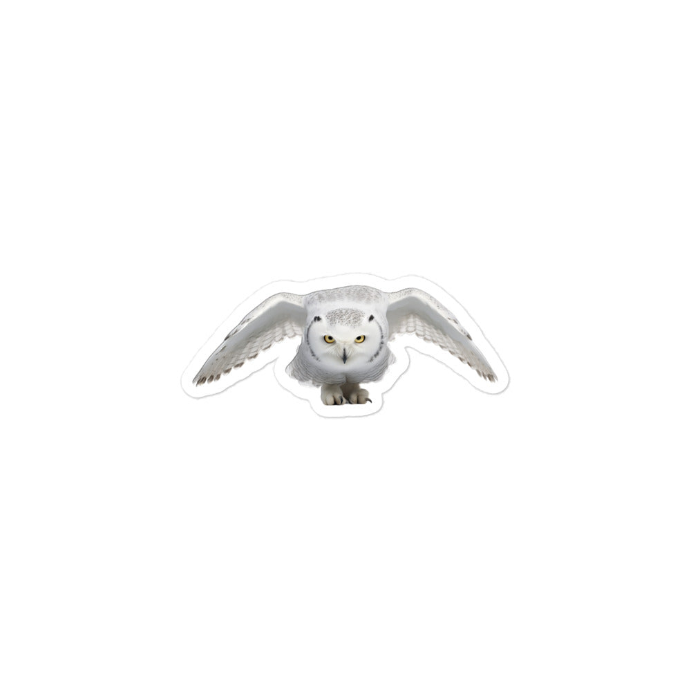 Snowy Owl Sticker - Stickerfy.ai