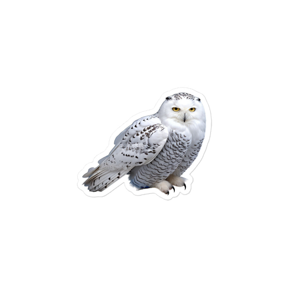 Snowy Owl Sticker - Stickerfy.ai