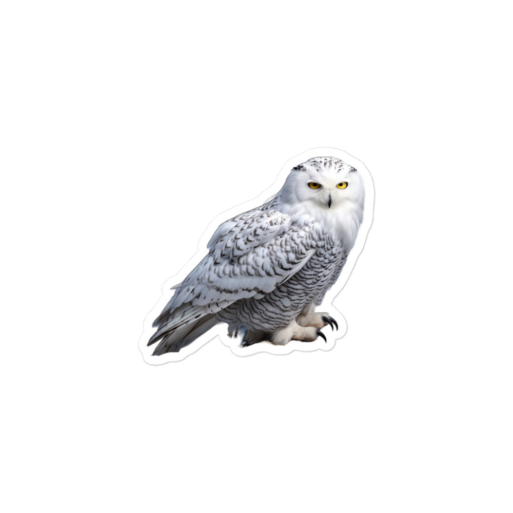 Snowy Owl Sticker - Stickerfy.ai