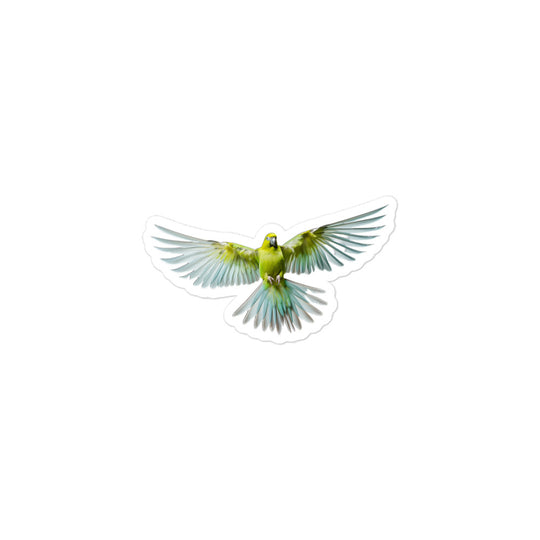 Canary Winged Parakeet Sticker - Stickerfy.ai