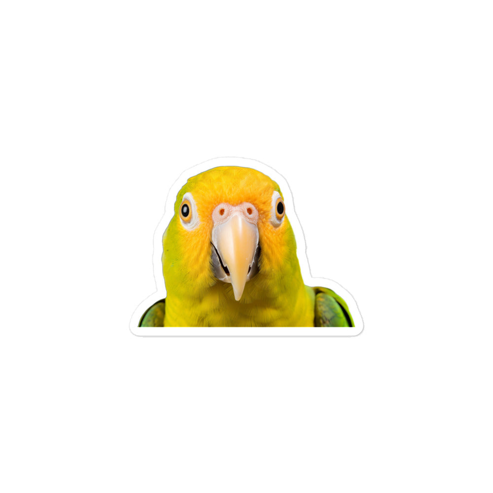 Canary Winged Parakeet Sticker - Stickerfy.ai