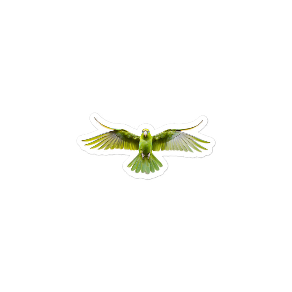 Canary Winged Parakeet Sticker - Stickerfy.ai