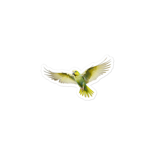 Canary Winged Parakeet Sticker - Stickerfy.ai