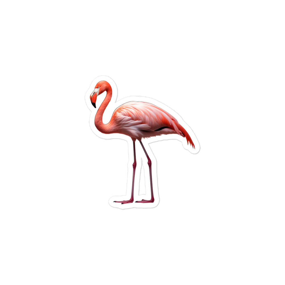 Flamingo Sticker - Stickerfy.ai