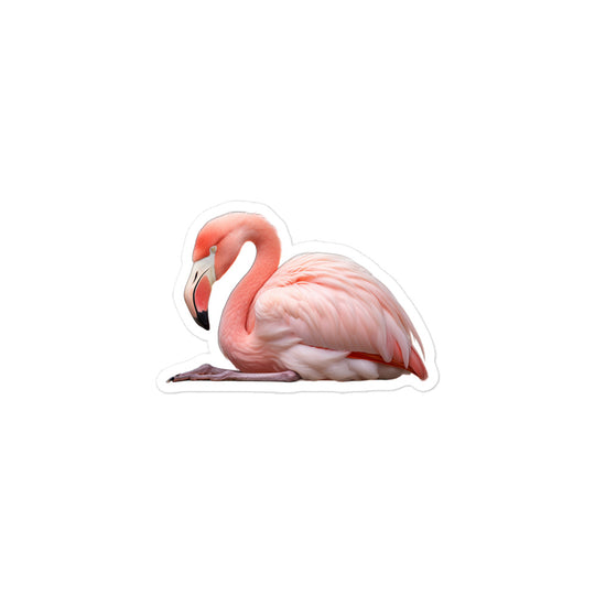 Flamingo Sticker - Stickerfy.ai