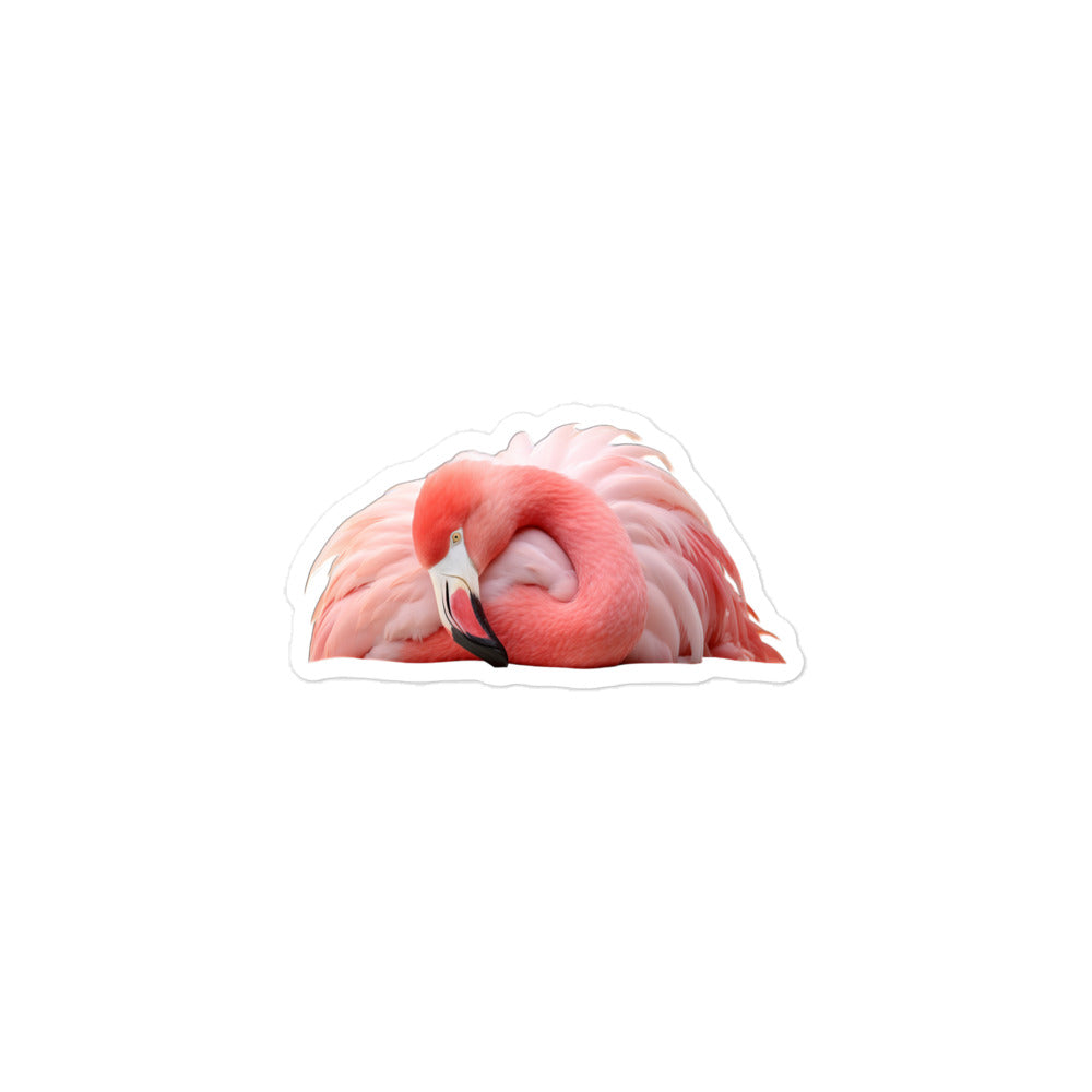 Flamingo Sticker - Stickerfy.ai