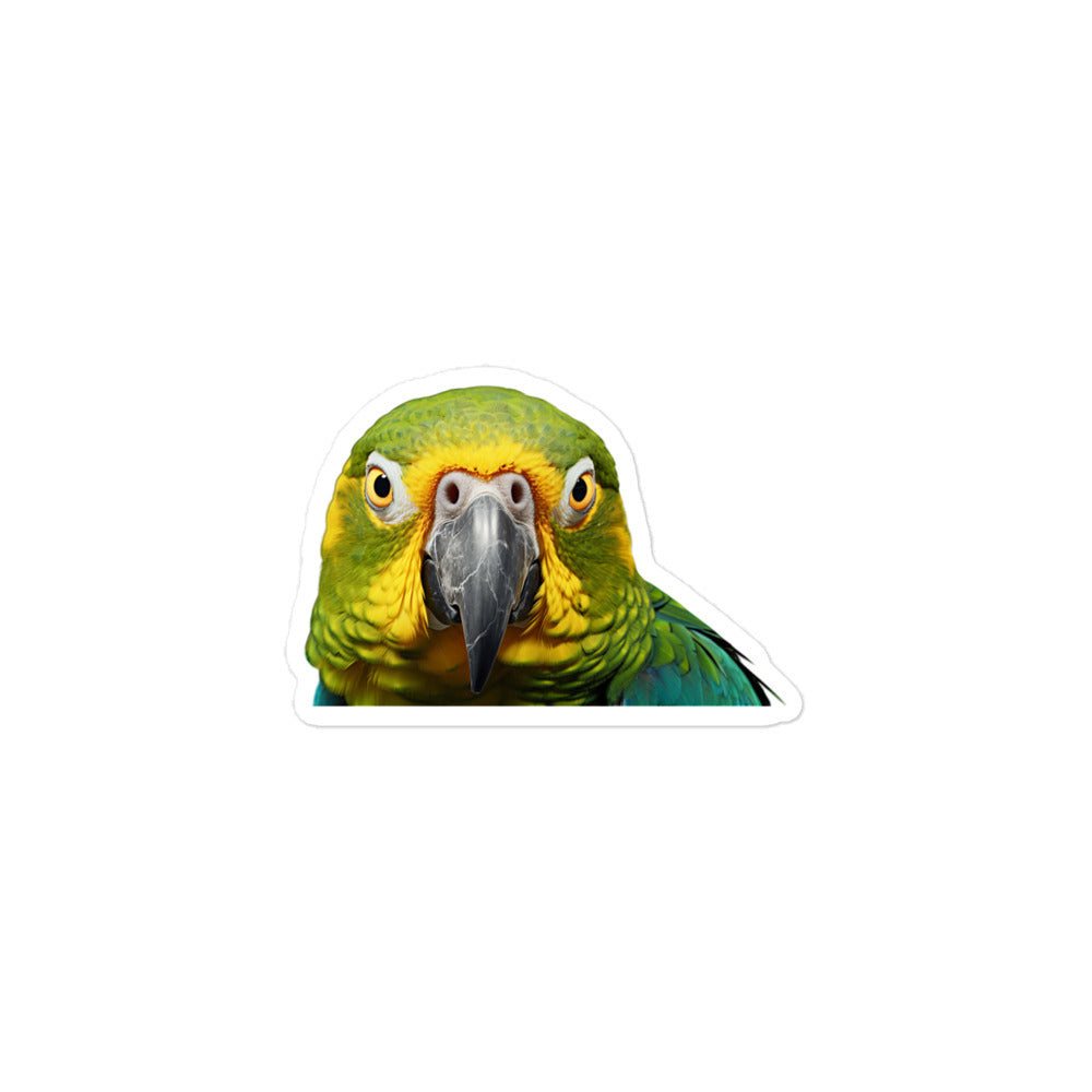 Amazon Parrot Sticker - Stickerfy.ai