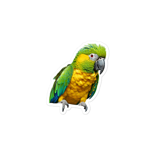 Amazon Parrot Sticker - Stickerfy.ai