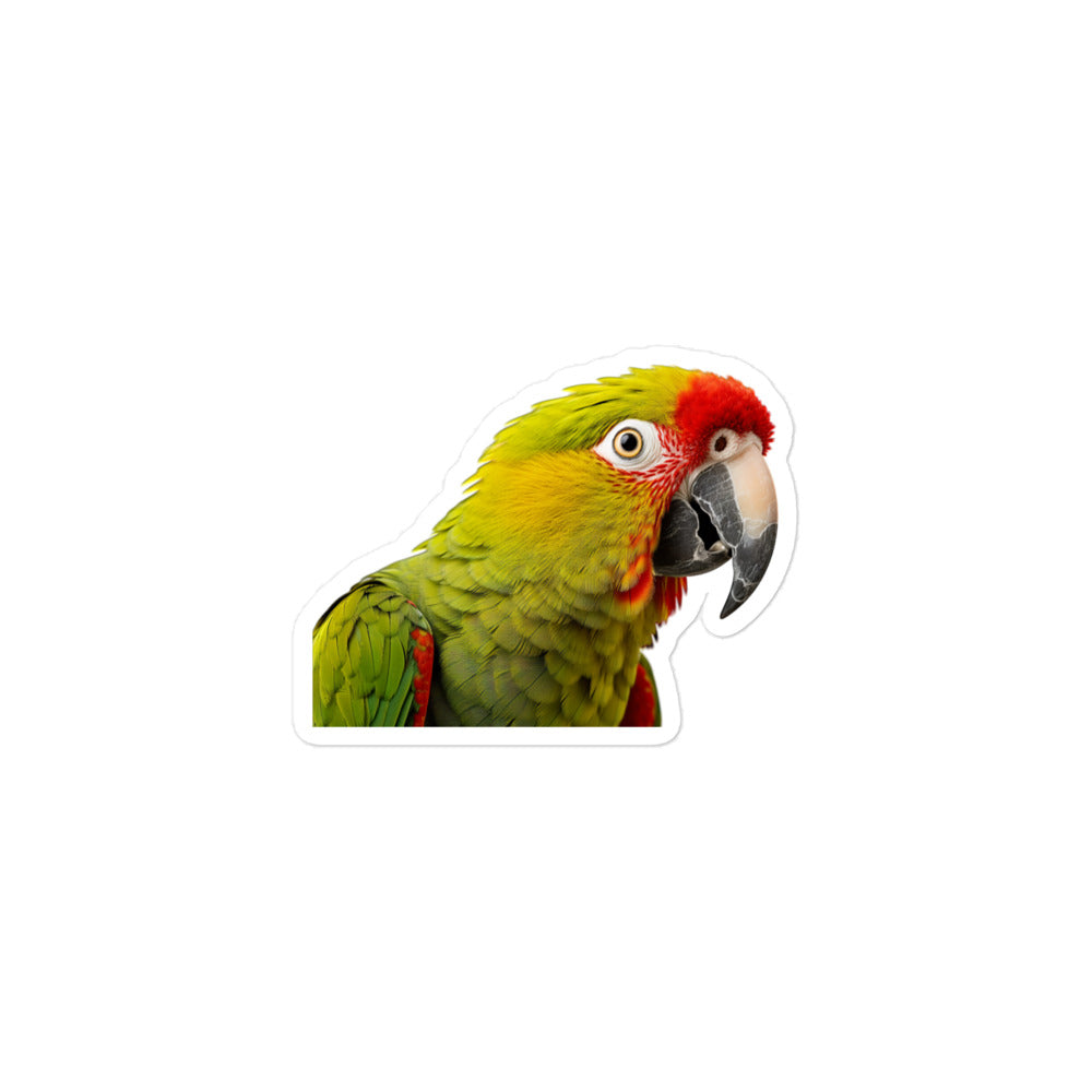 Amazon Parrot Sticker - Stickerfy.ai