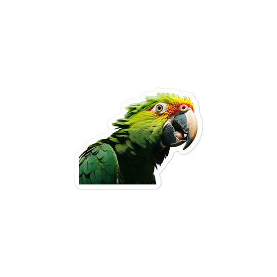 Amazon Parrot Sticker - Stickerfy.ai