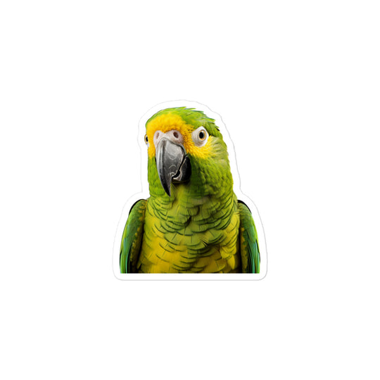 Amazon Parrot Sticker - Stickerfy.ai