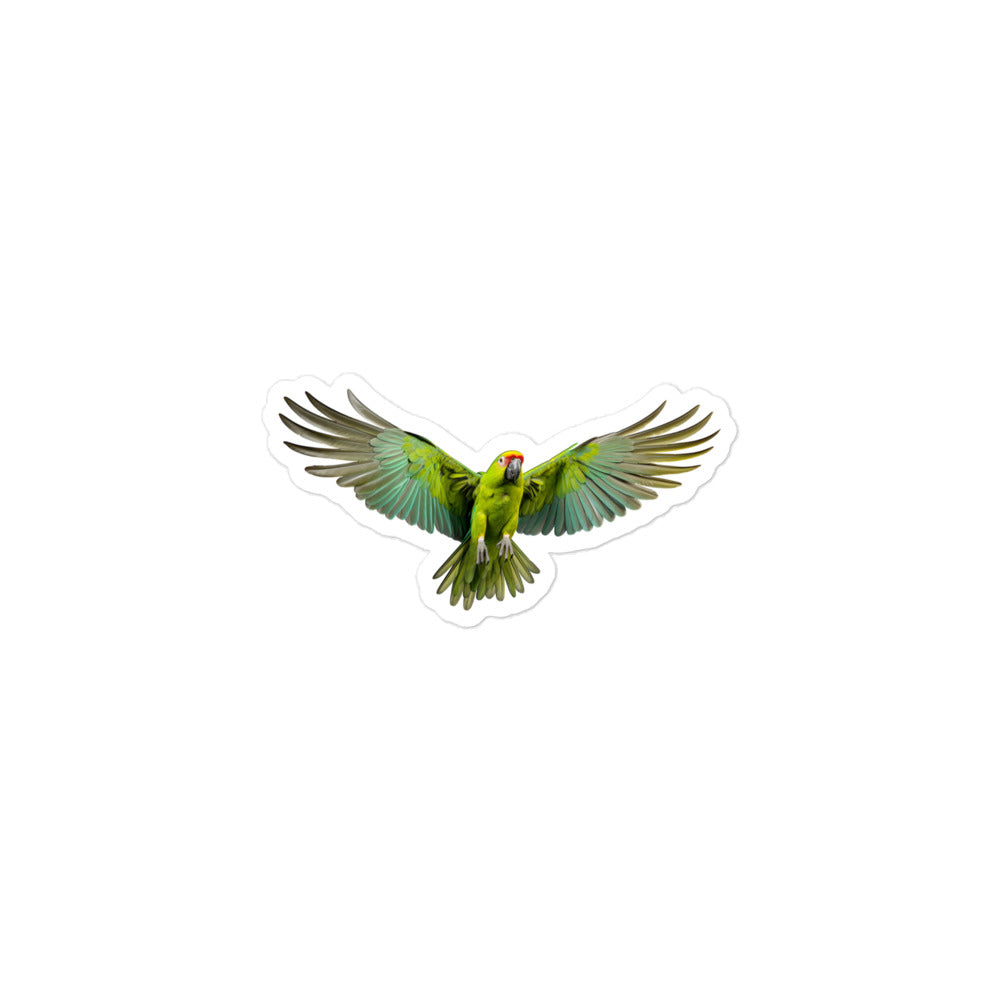 Amazon Parrot Sticker - Stickerfy.ai