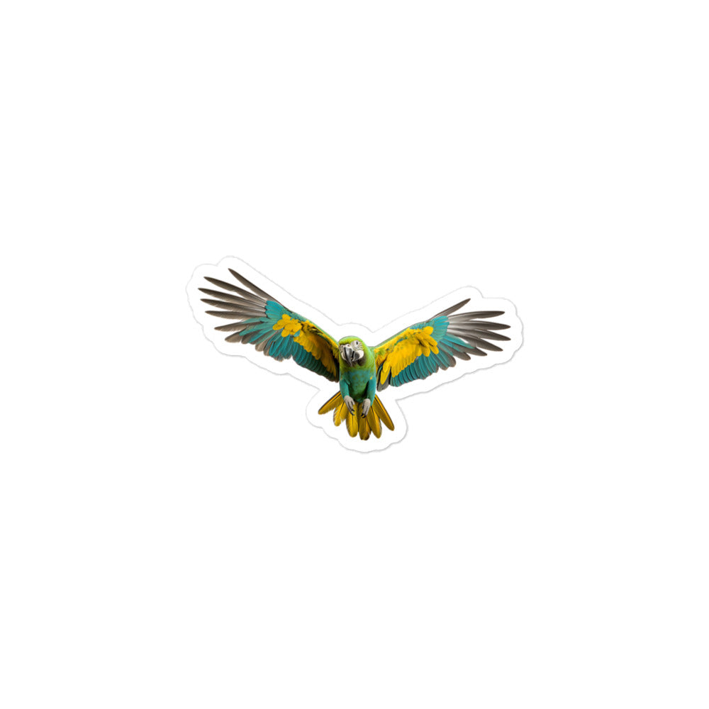 Amazon Parrot Sticker - Stickerfy.ai