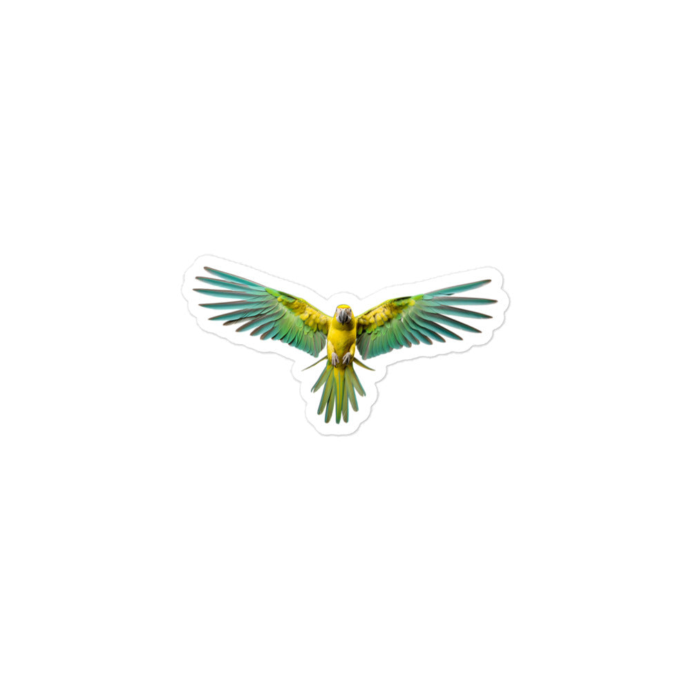 Amazon Parrot Sticker - Stickerfy.ai